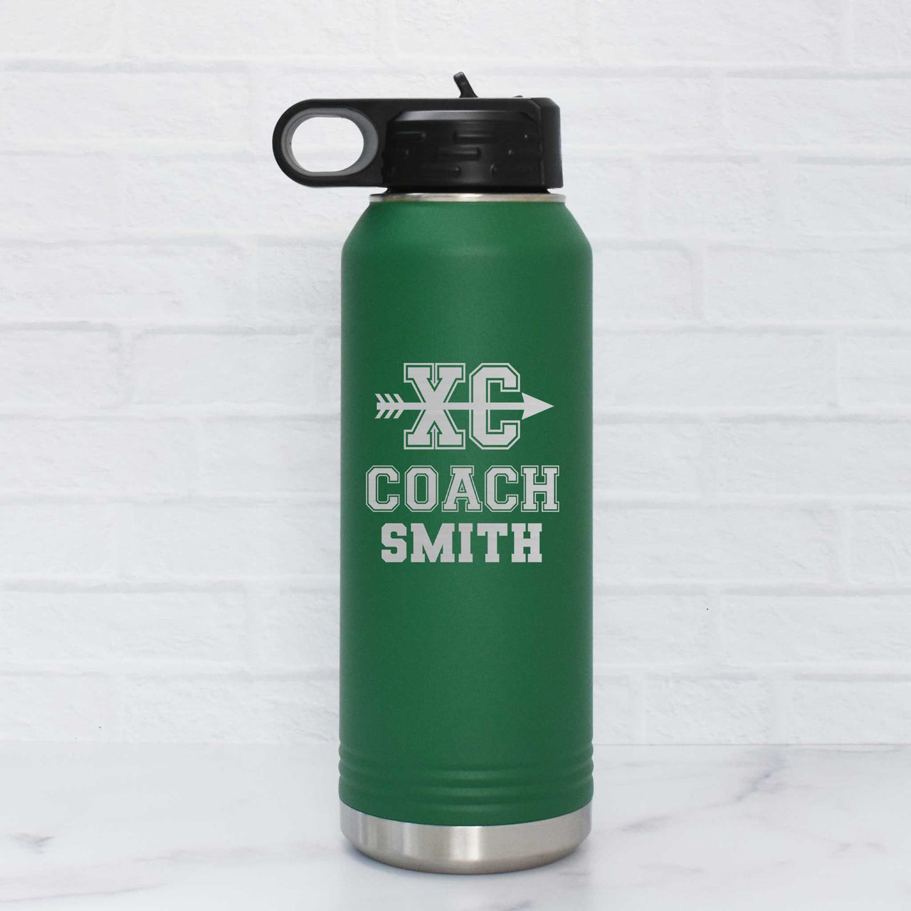 Personalized Cross Country Coach Water Bottle with Name