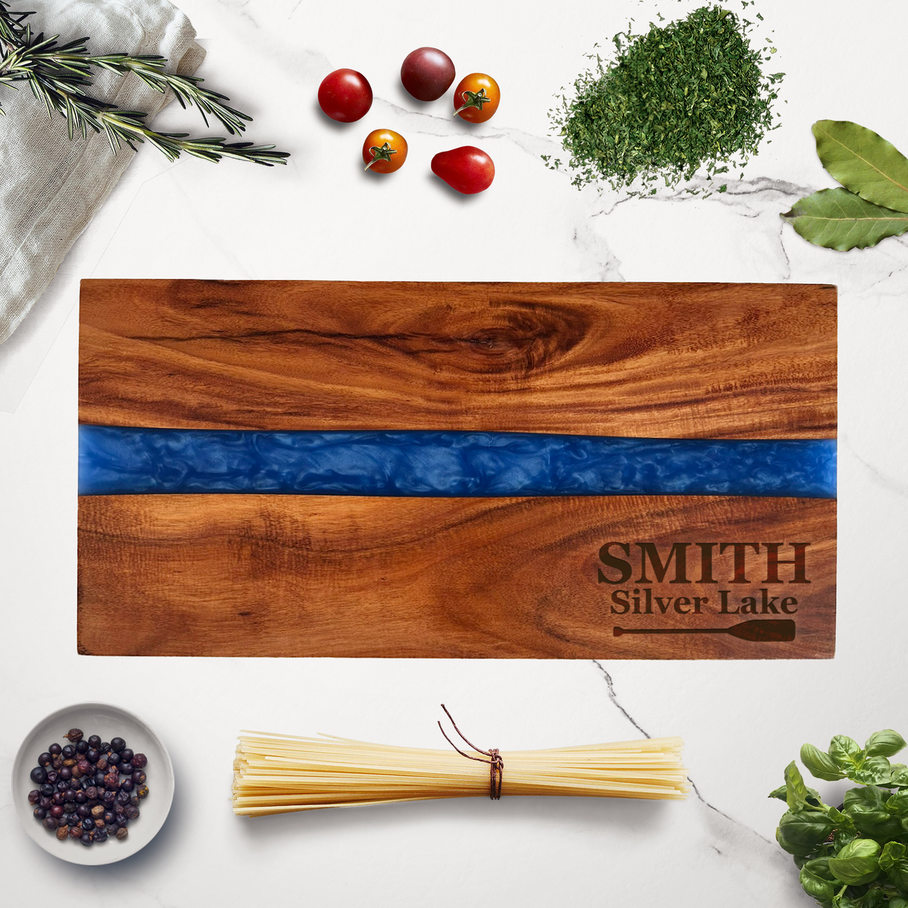 Custom Serving Board - Lake House or Beach House