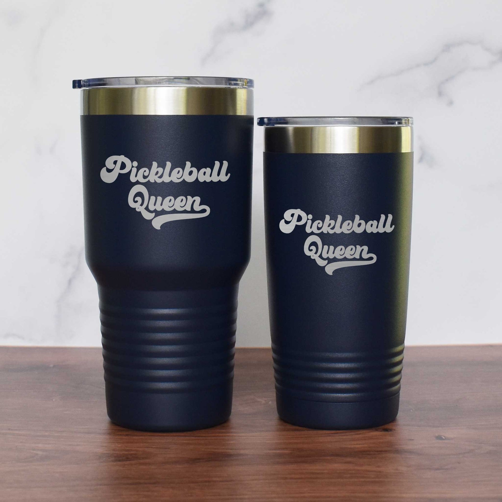 pickleball queen tumbler