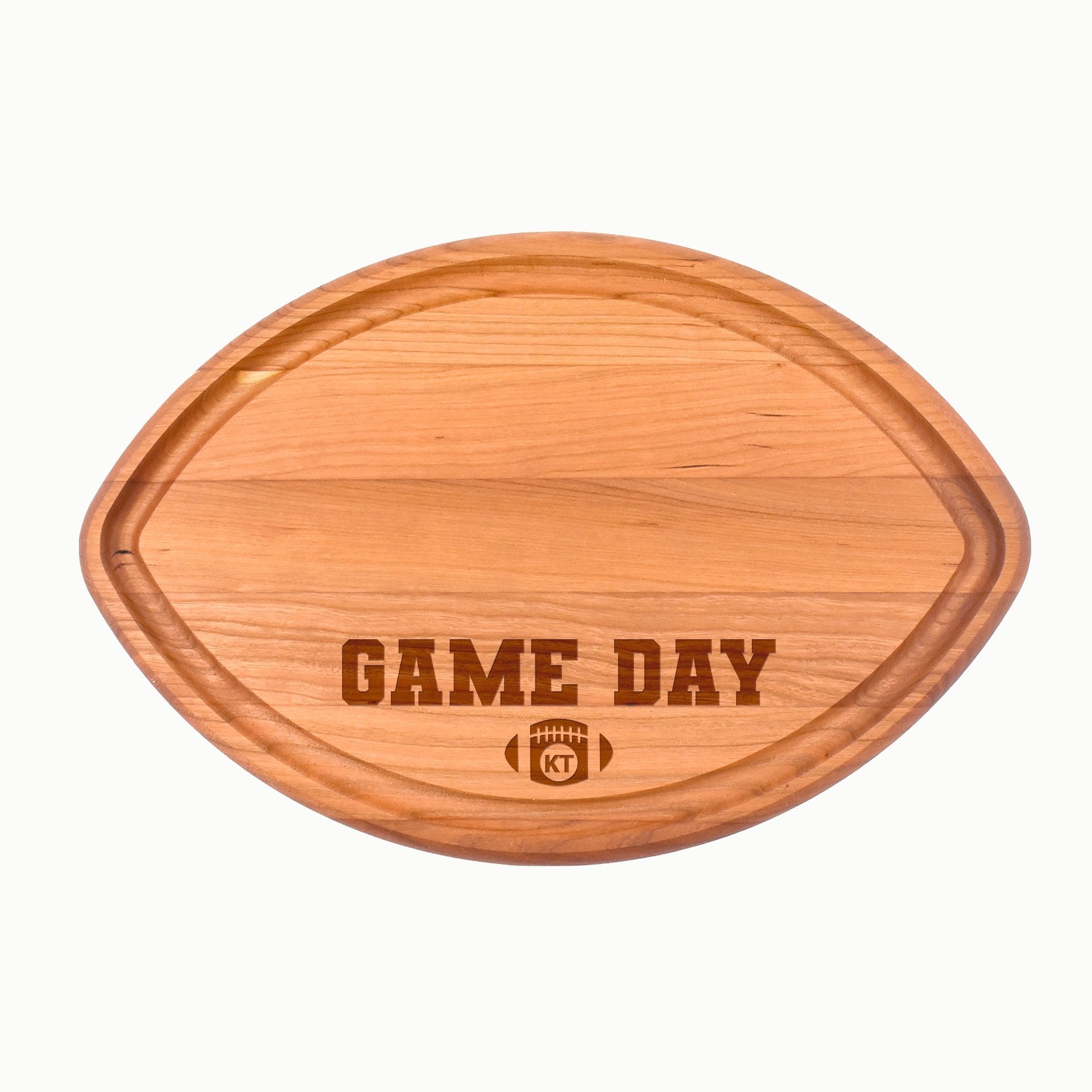 Custom Football Serving Board - Game Day - Mod Peach