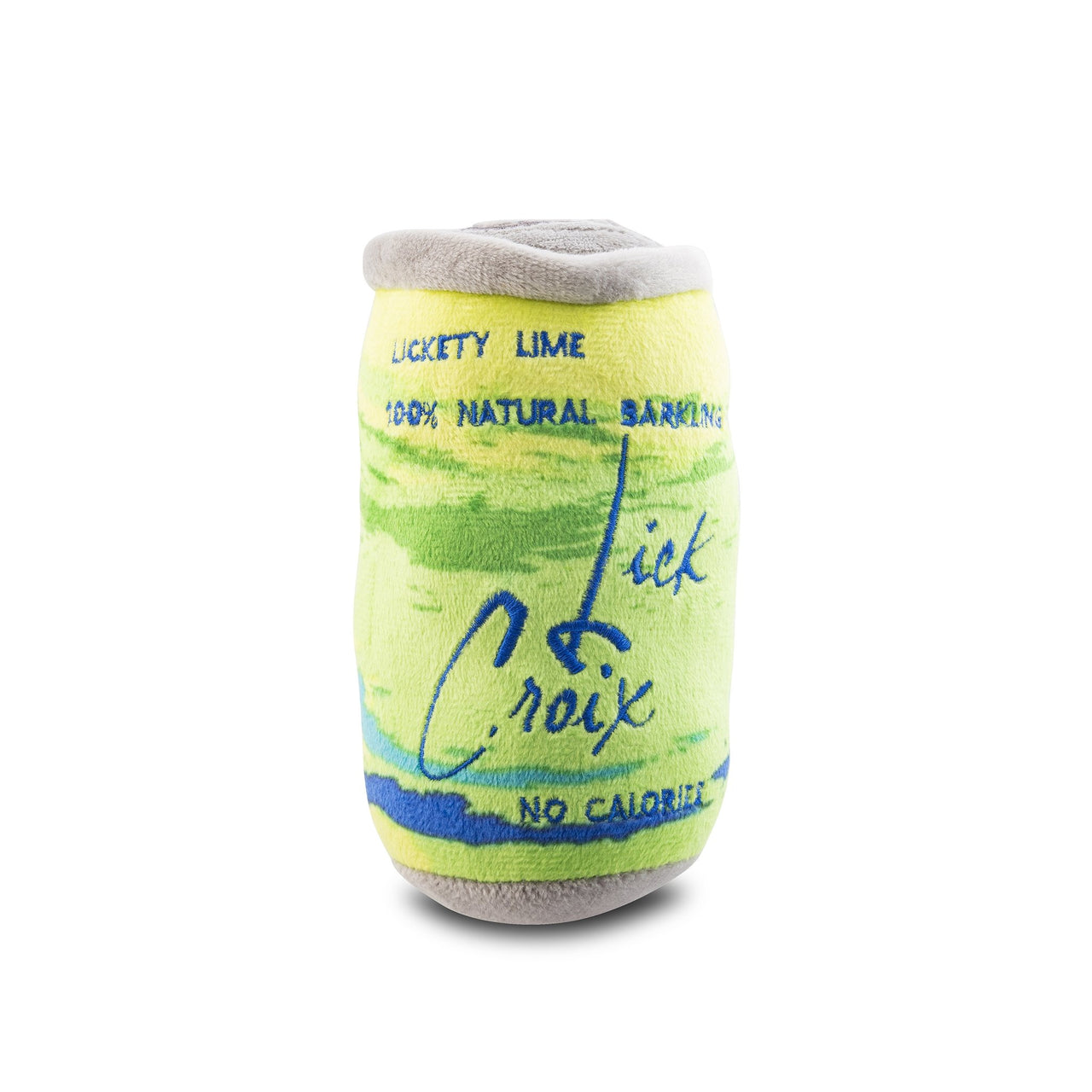 Haute Diggity Dog's Toy - LickCroix Barkling Water Lickety Lime - Mod Peach