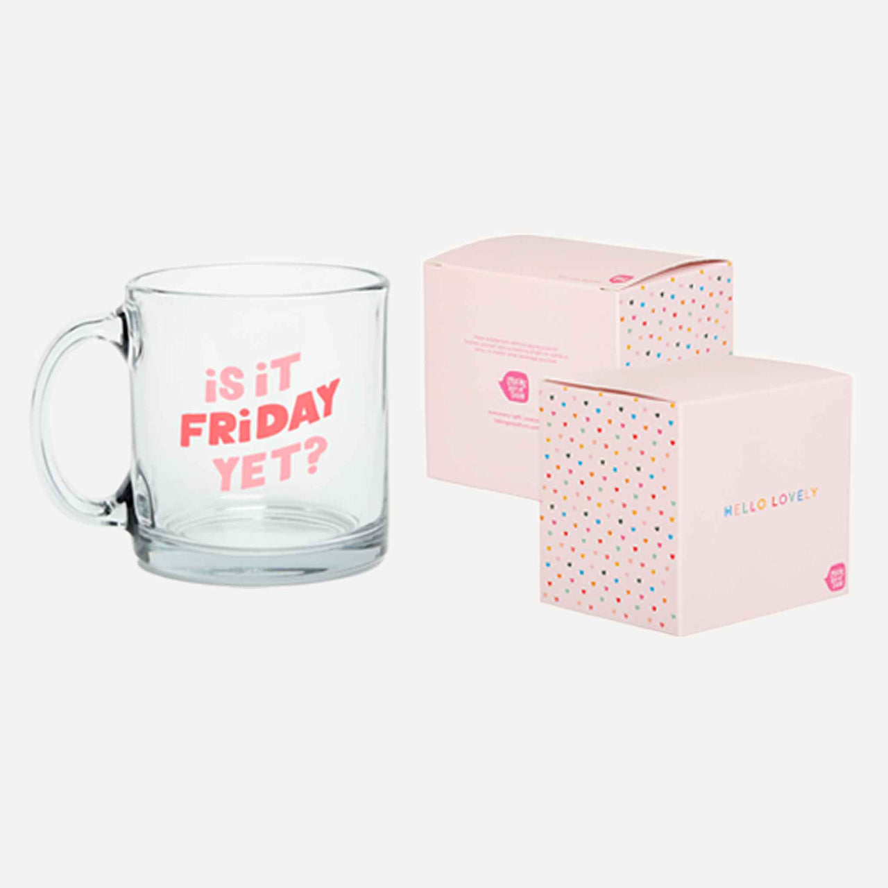 Is it Friday Yet Mug by Talking Out of Turn - Mod Peach