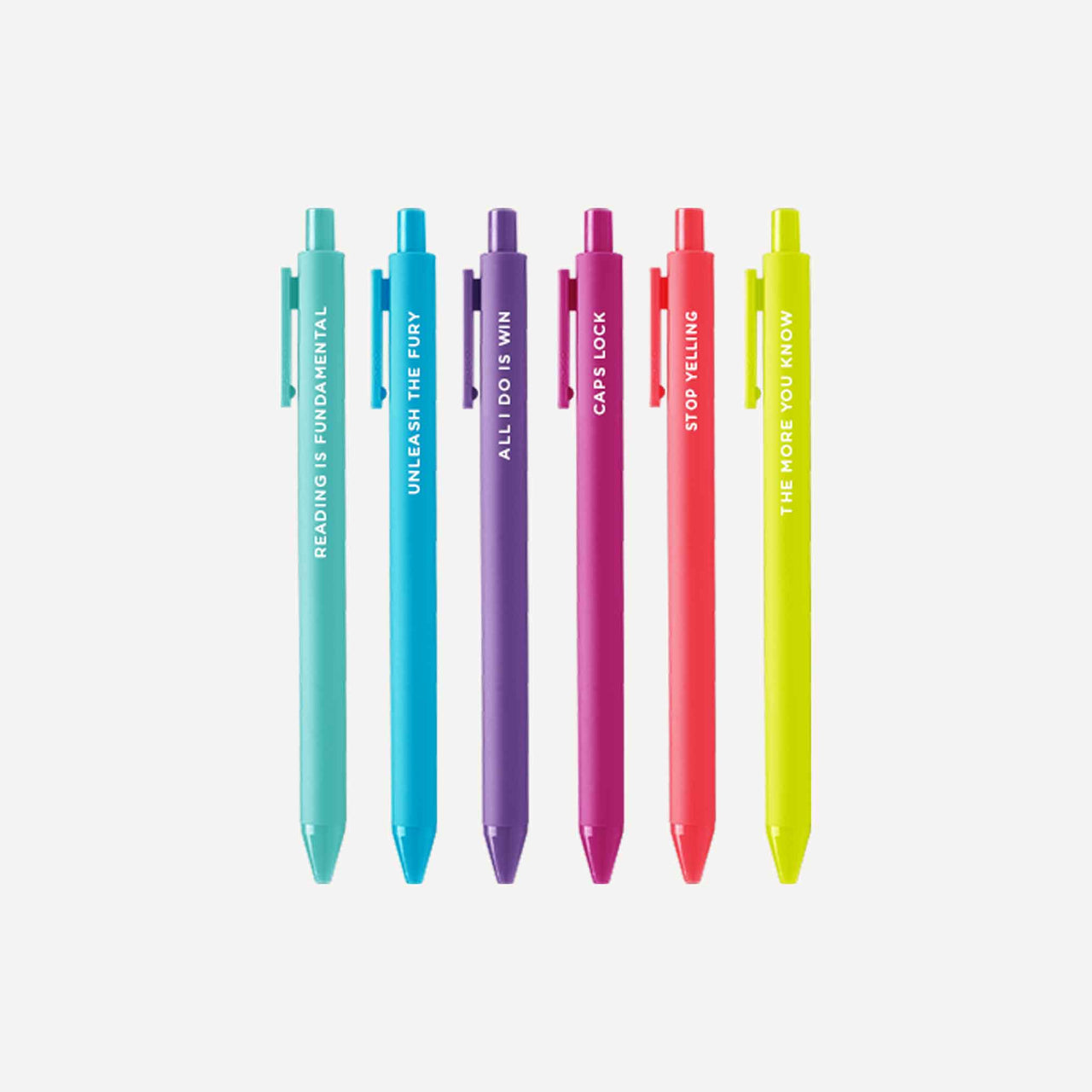 Jotter Gel Pens Pack of 6 by Talking Out of Turn - Mod Peach