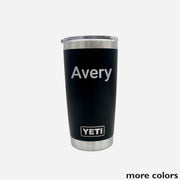 Personalized YETI Rambler - 20 oz with Name - Mod Peach
