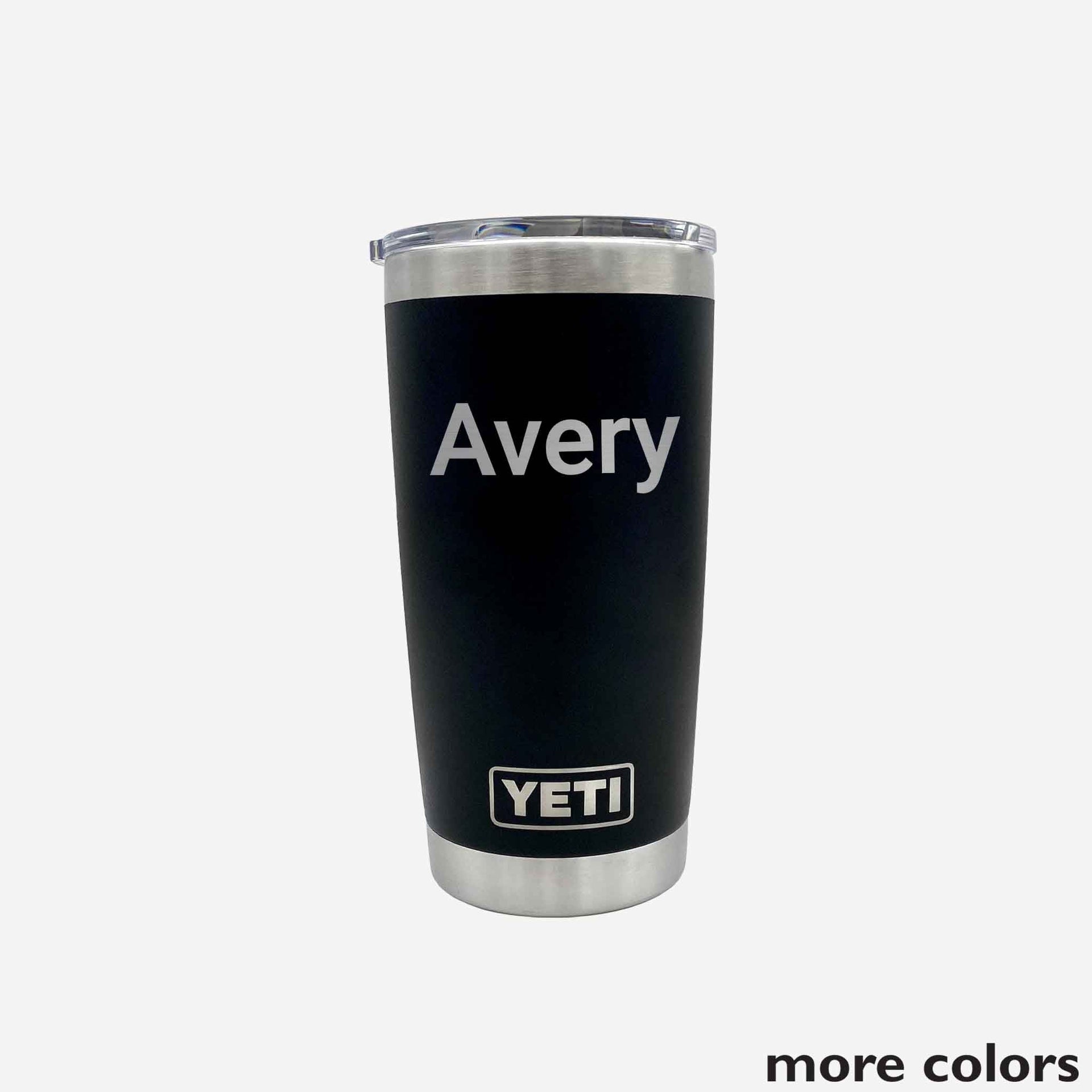 Personalized YETI Rambler - 20 oz with Name - Mod Peach