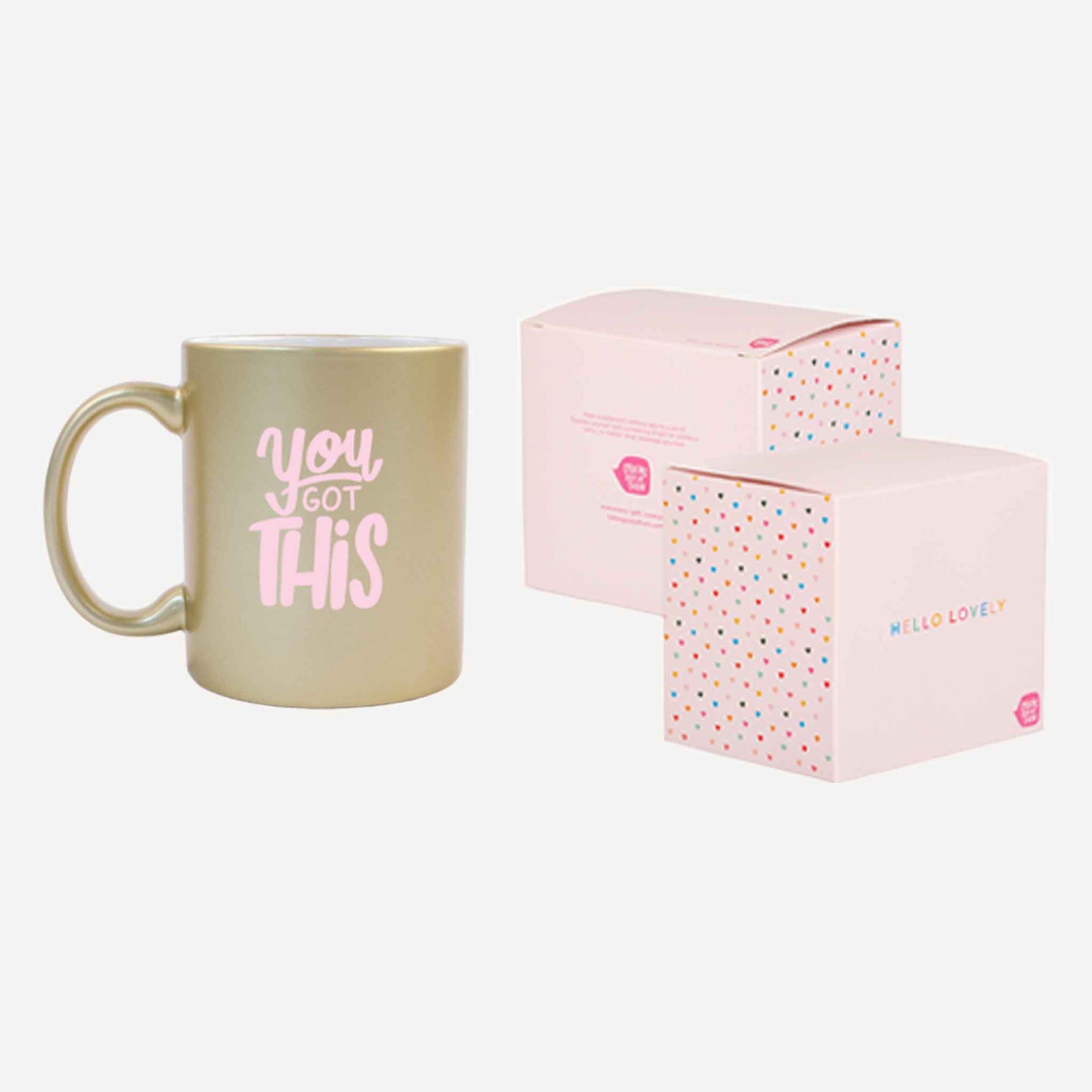 You Got This Mug by Talking Out of Turn - Mod Peach